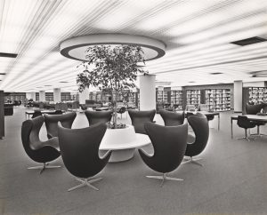 Stanley A. Milner, Library, 1967, Centennial Library, Milner Library